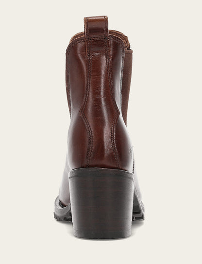 Women's Cognac Sabrina Chelsea Boots