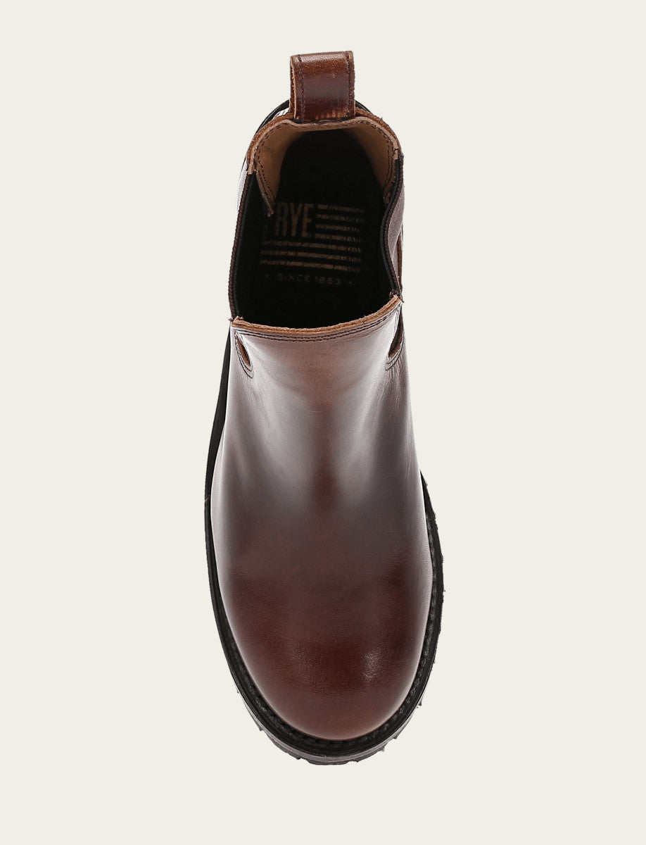 Women's Cognac Sabrina Chelsea Boots