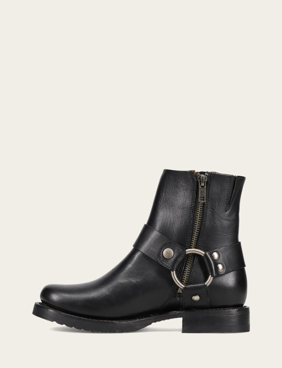 Women's Black Veronica Flex Harness Booties