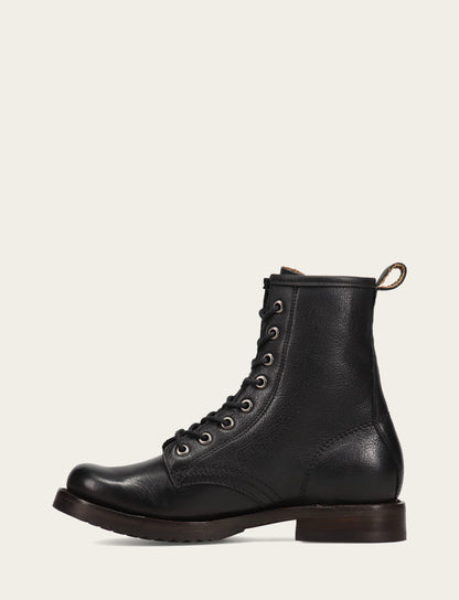 Women's Black Veronica Flex Combat Booties