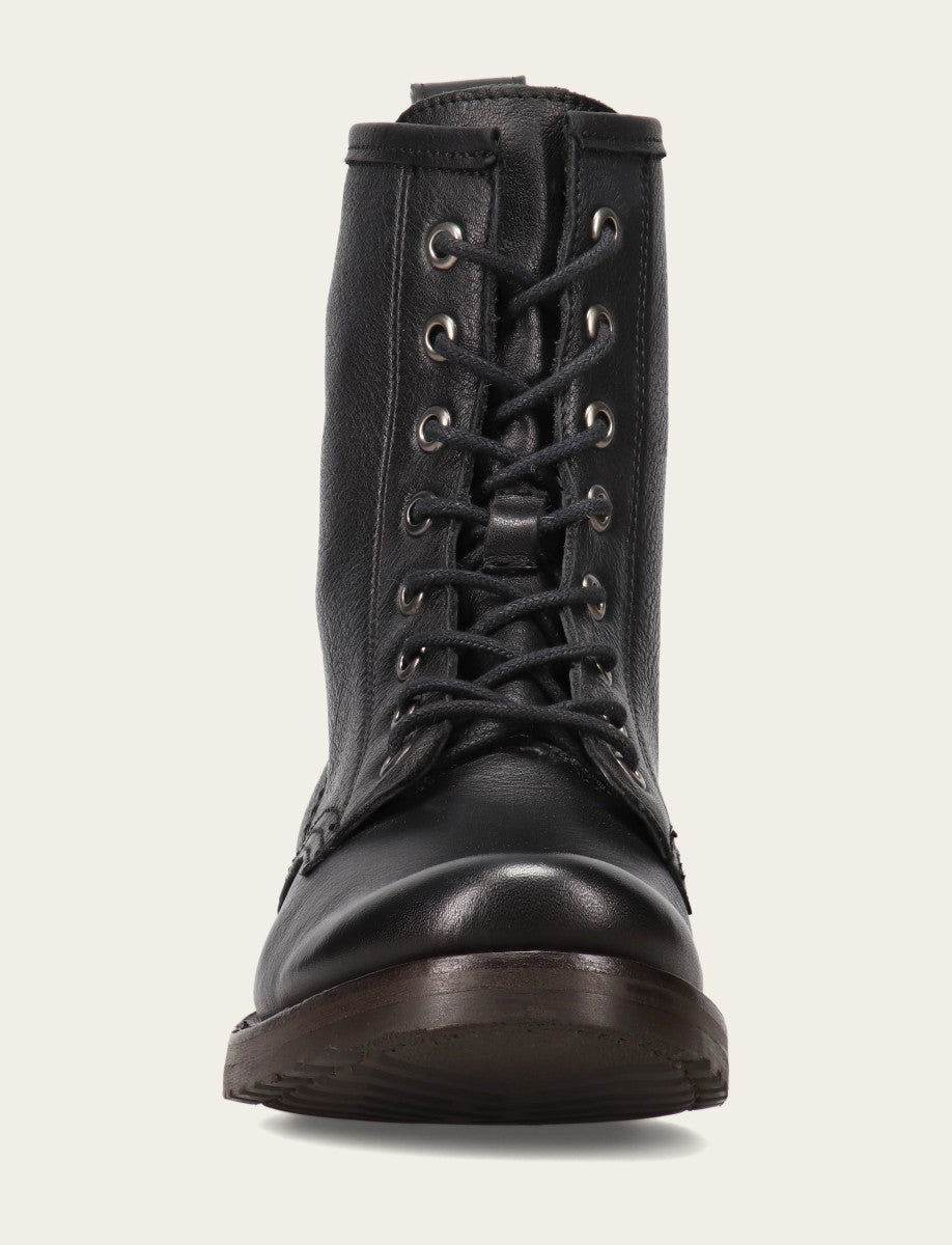 Women's Black Veronica Flex Combat Booties
