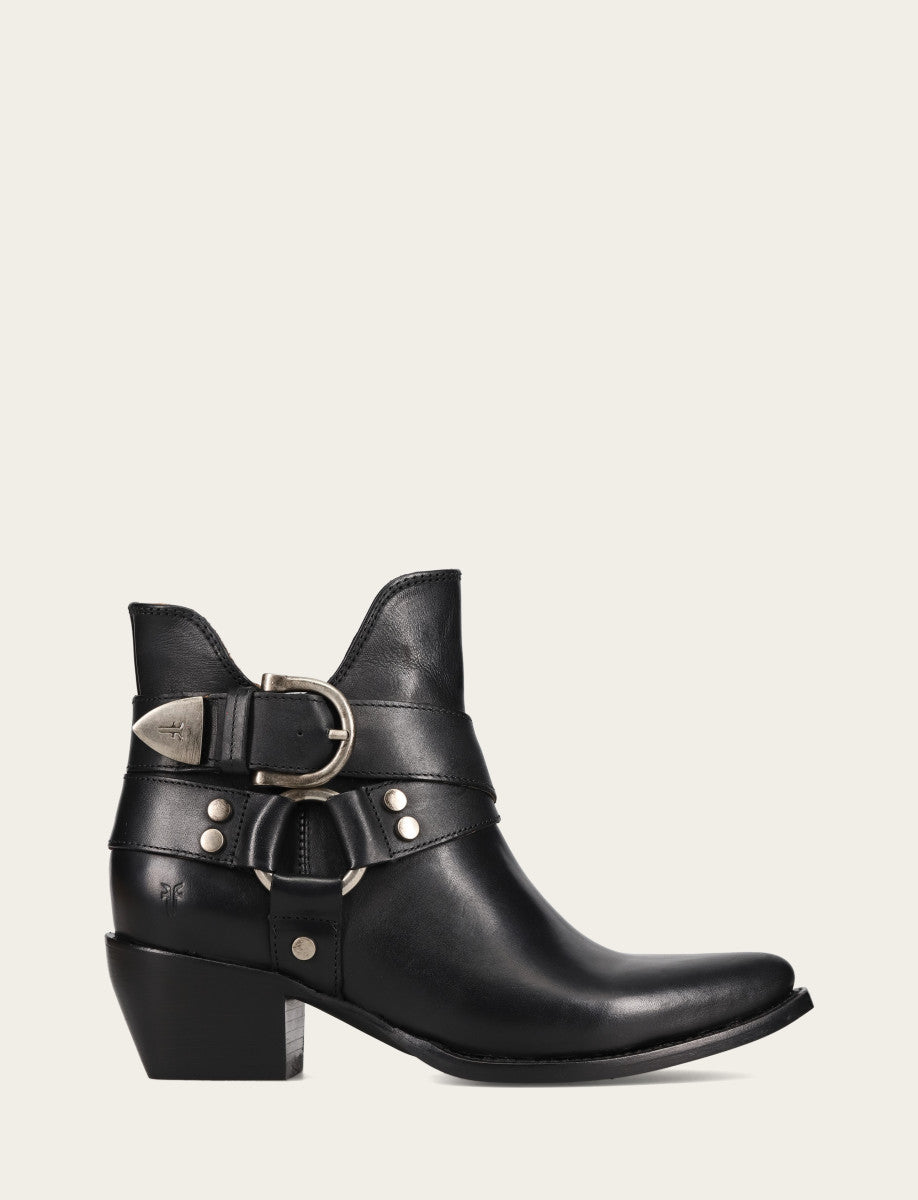 Women’s Black Sacha Multi-Strap Ankle Booties
