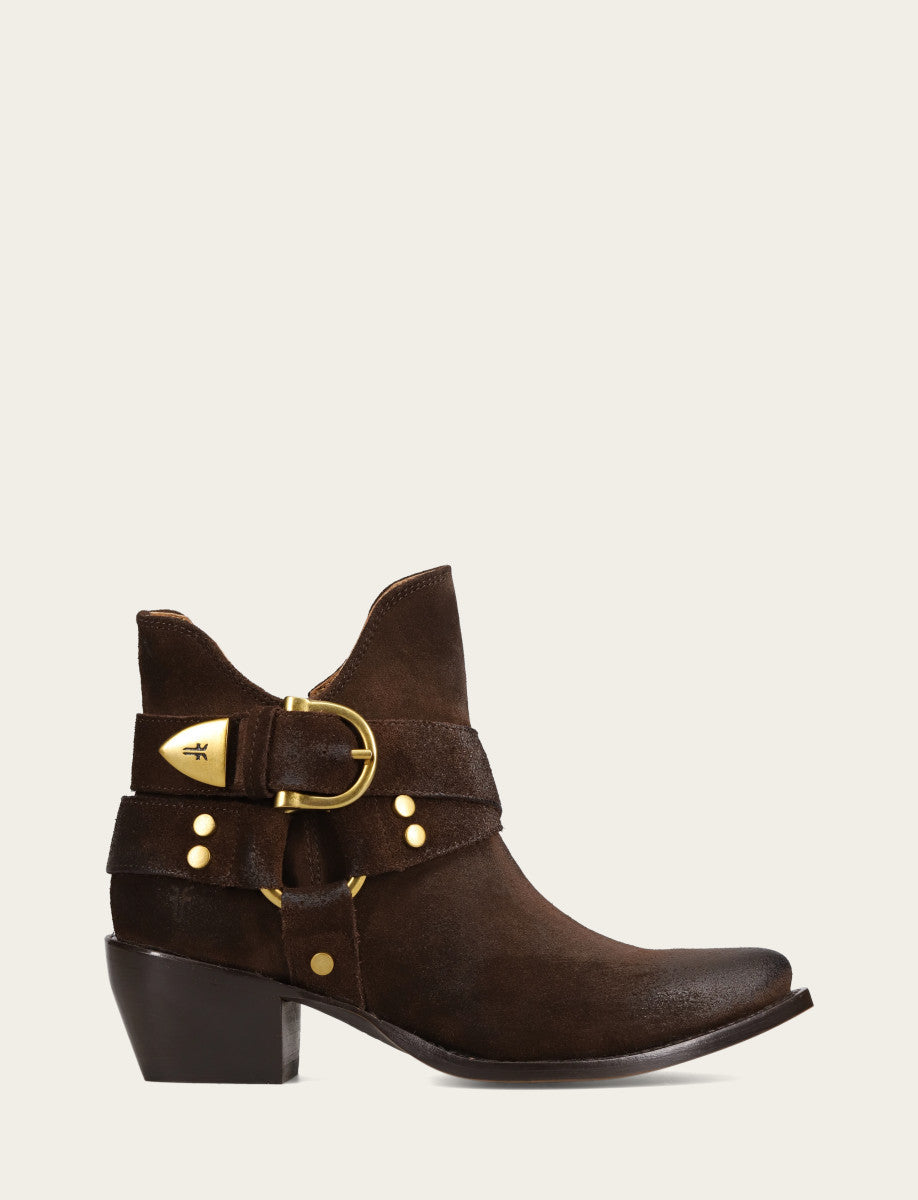 Women's Chocolate Sacha Multi Strap Booties