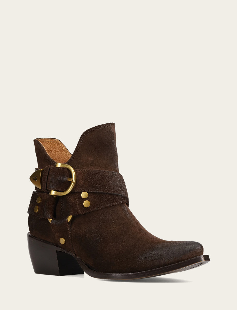 Women's Chocolate Sacha Multi Strap Booties