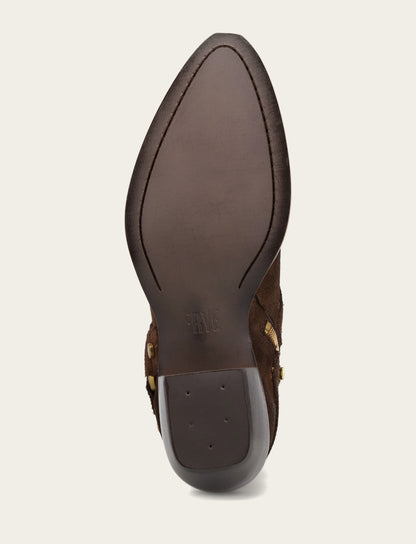 Women's Chocolate Sacha Multi Strap Booties