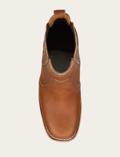 Women's Saddle Campus Chelsea Booties