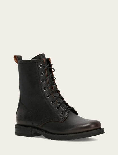 Antique Brown Veronica Flex Combat Boot