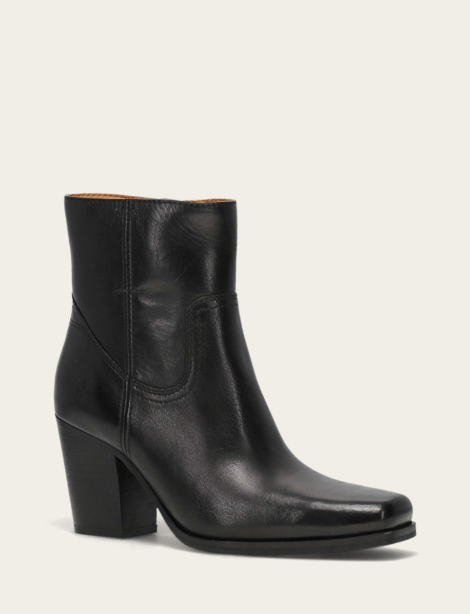 Women's Black Shiloh Zip Booties