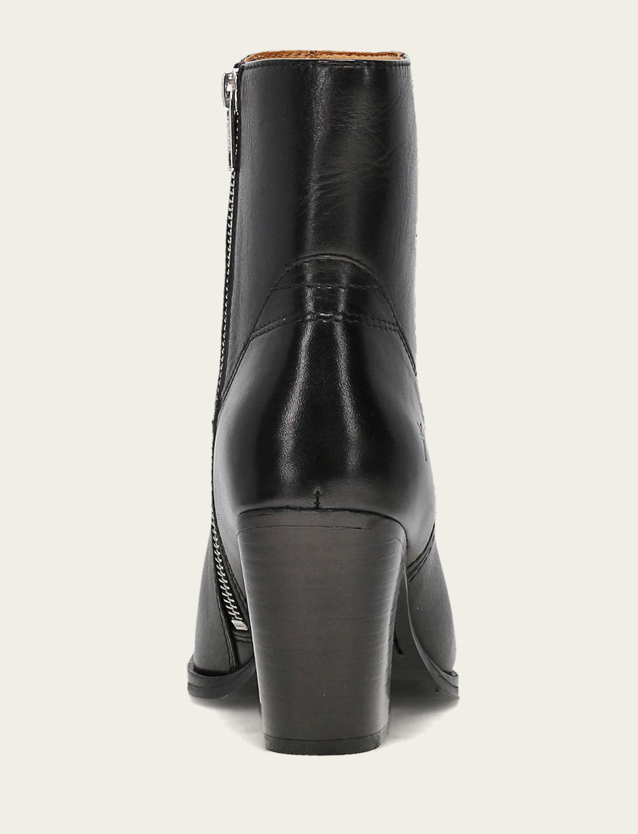 Women's Black Shiloh Zip Booties
