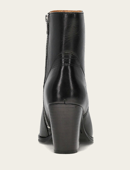 Women's Black Shiloh Zip Booties