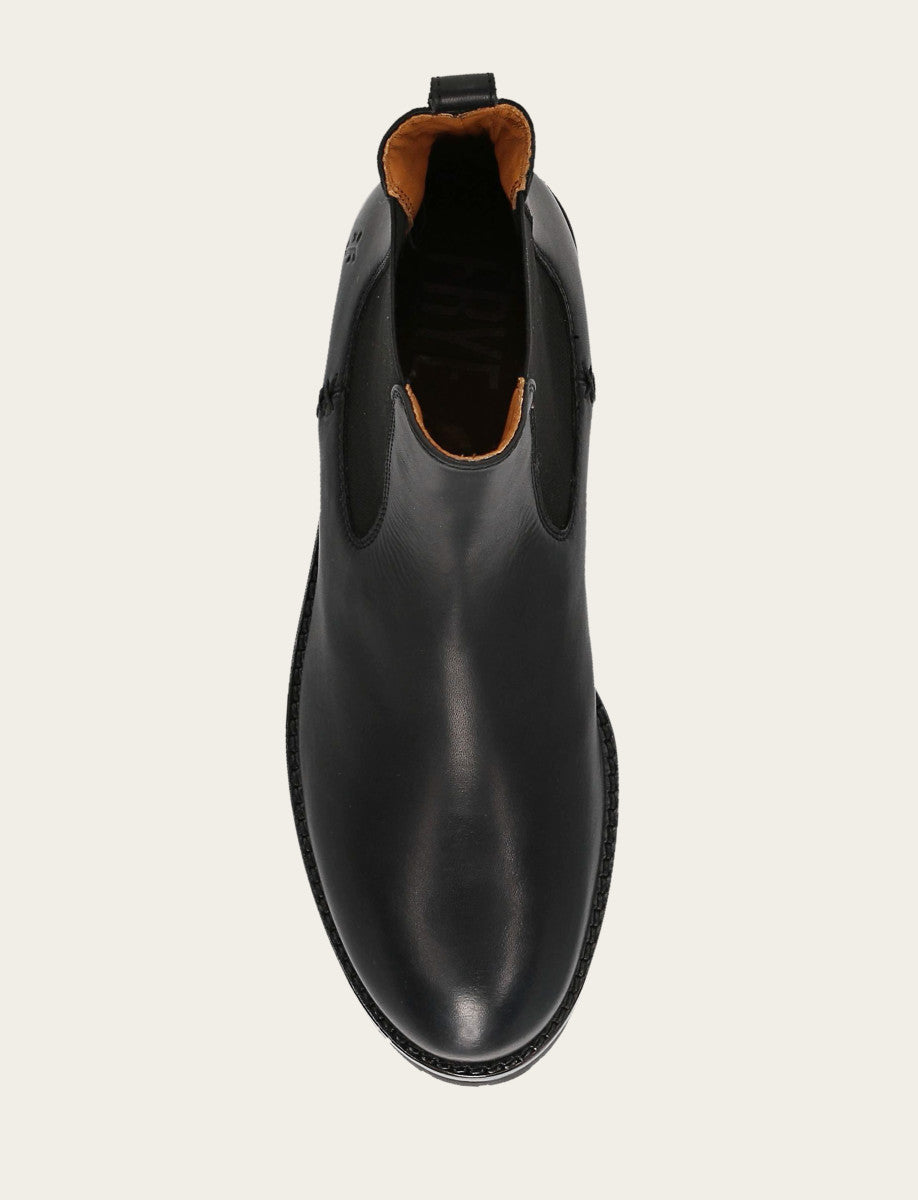 Women's Black Melissa Lug Chelsea Boot