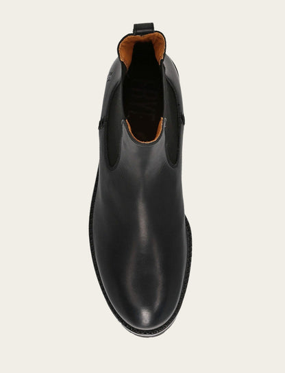 Women's Black Melissa Lug Chelsea Boot