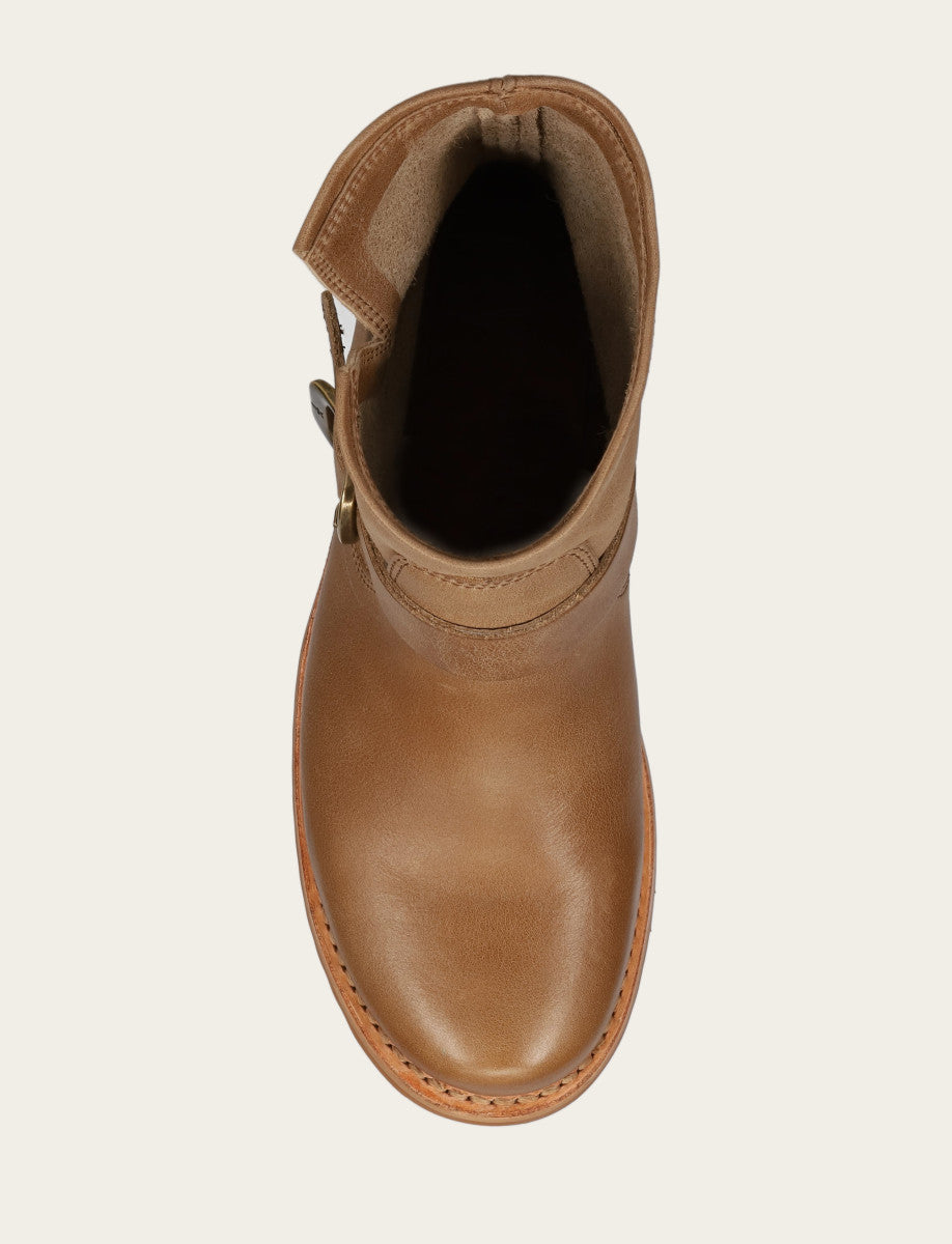 Women's Beige Veronica Flex Booties