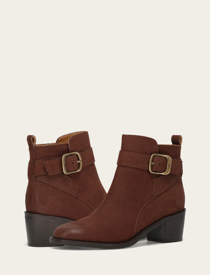 Women's Brown Piper Booties