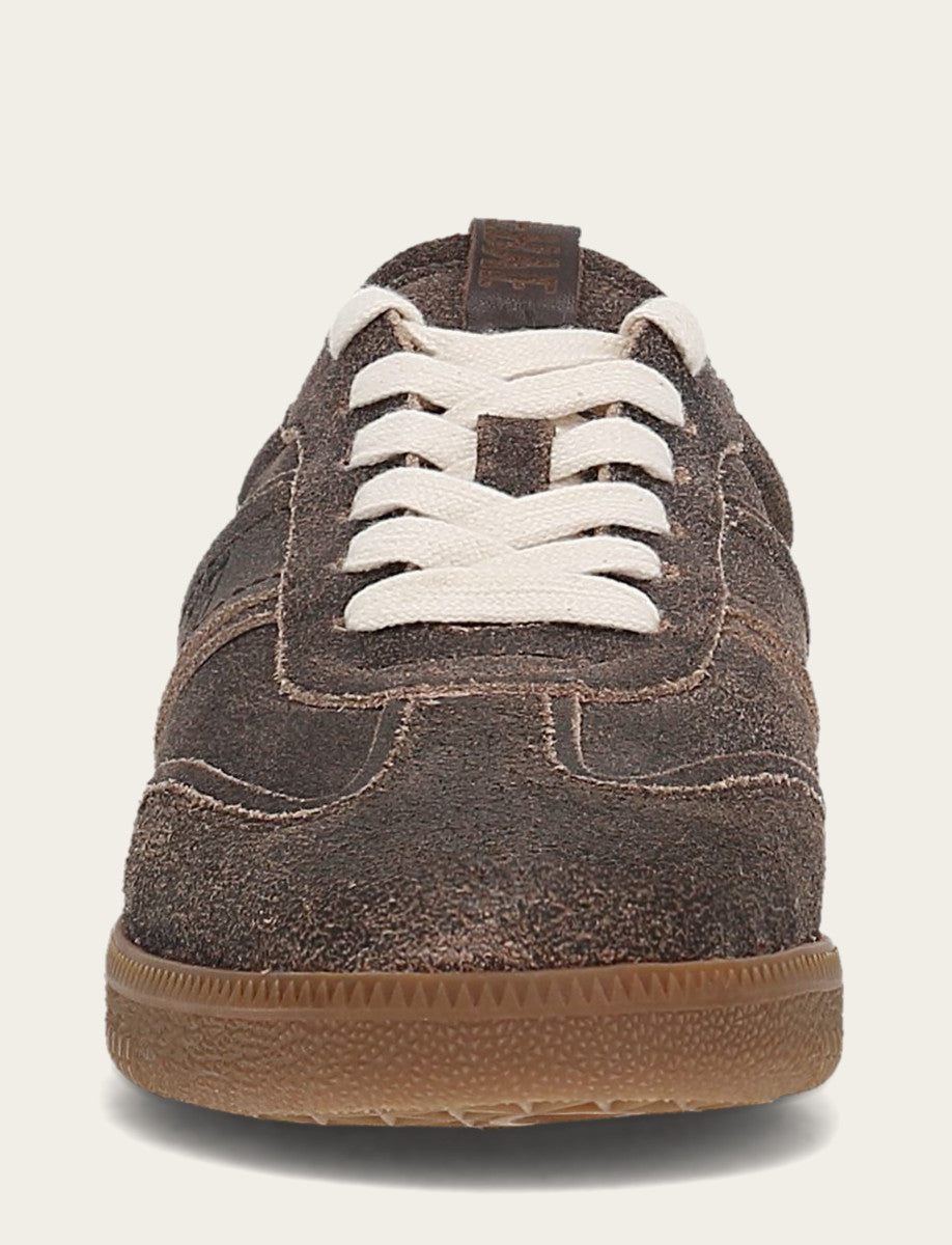Women's Dark Truffle Milly Low Lace Shearling Sneaker