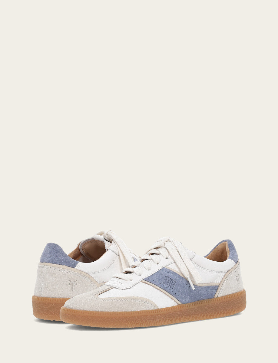Women's Ivory Azul Milly Low Lace Sneakers
