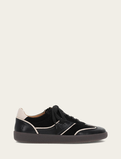 Women's Black Milly Low Lace Sneakers