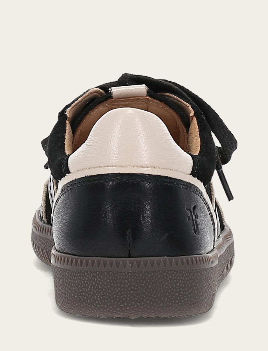 Women's Black Milly Low Lace Sneakers