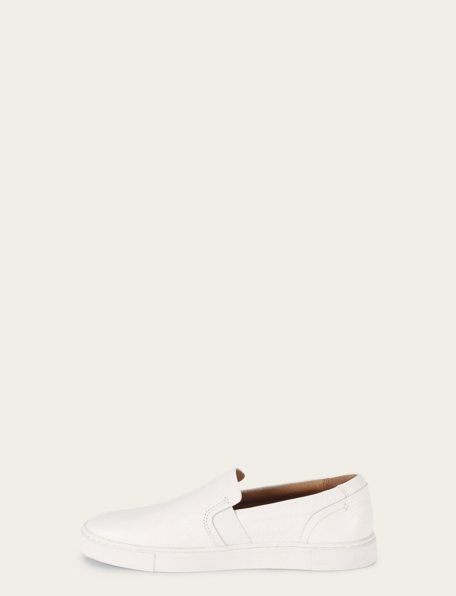 Women's White Ivy Slip On Sneakers