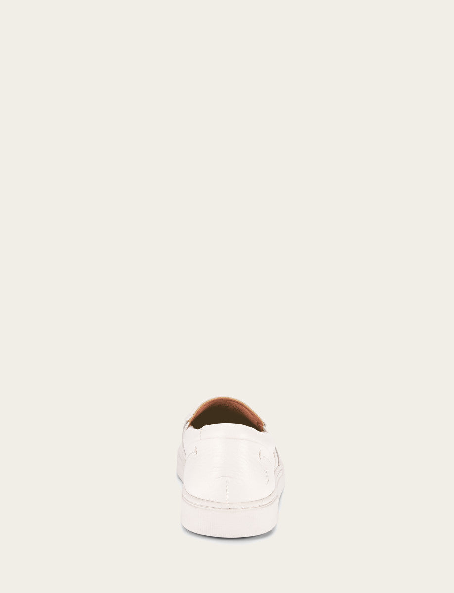 Women's White Ivy Slip On Sneakers