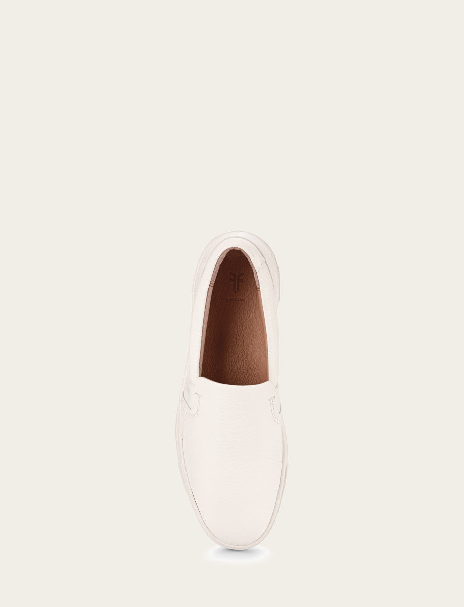 Women's White Ivy Slip On Sneakers