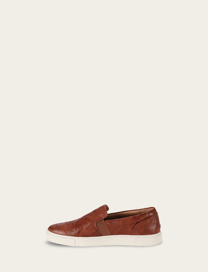 Women's Cognac Ivy Slip On Sneakers