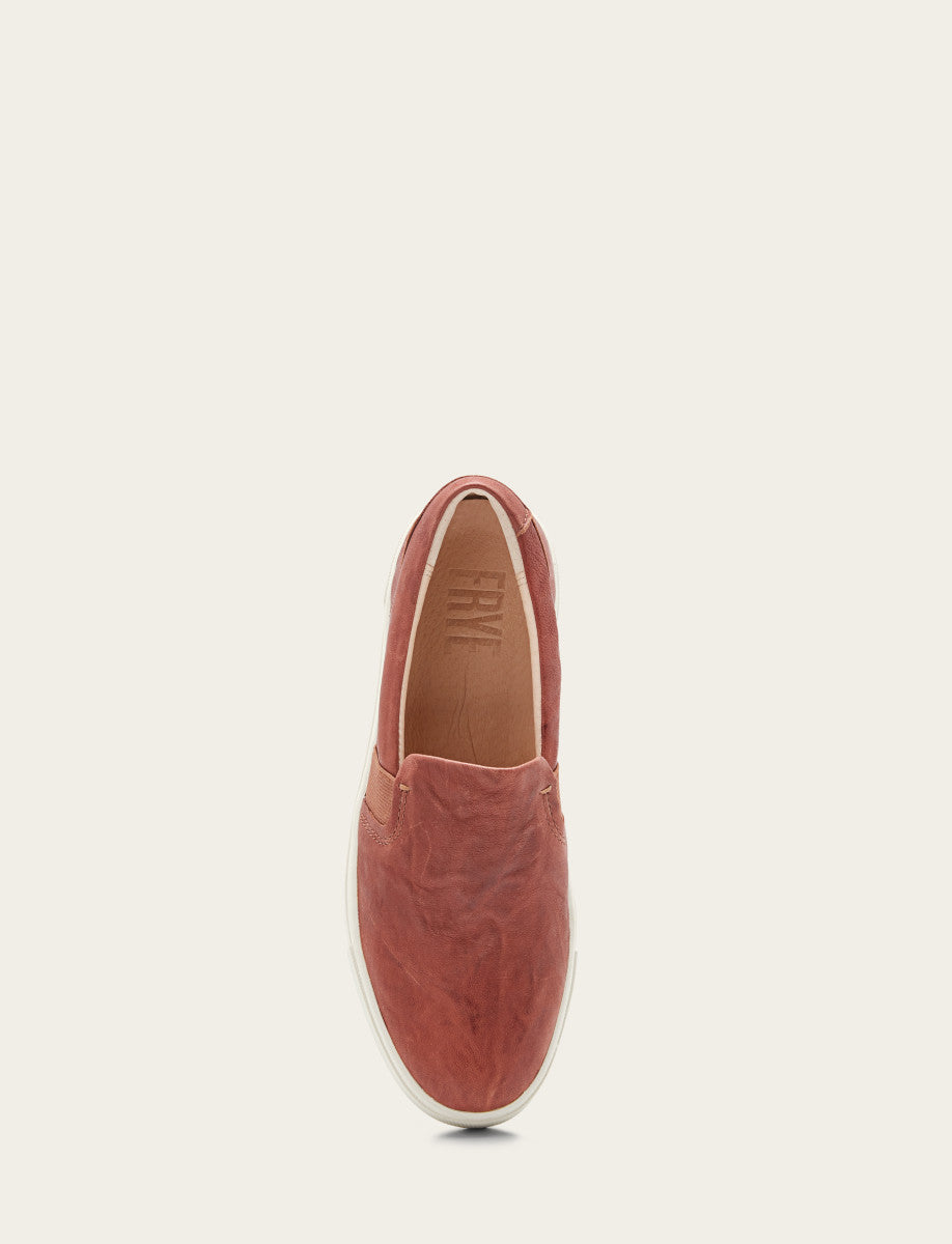 Women's Cognac Ivy Slip On Sneakers