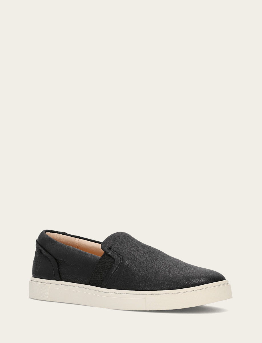 Women's Black Ivy Slip On Sneakers