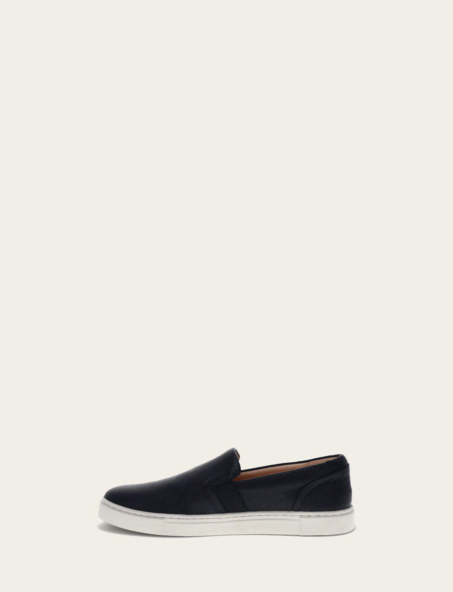 Women's Black Ivy Slip On Sneakers