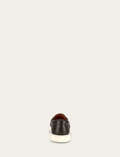 Women's Black Ivy Slip On Sneakers