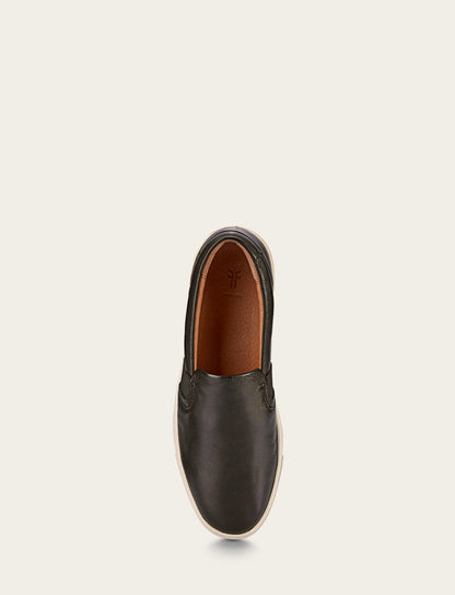 Women's Black Ivy Slip On Sneakers