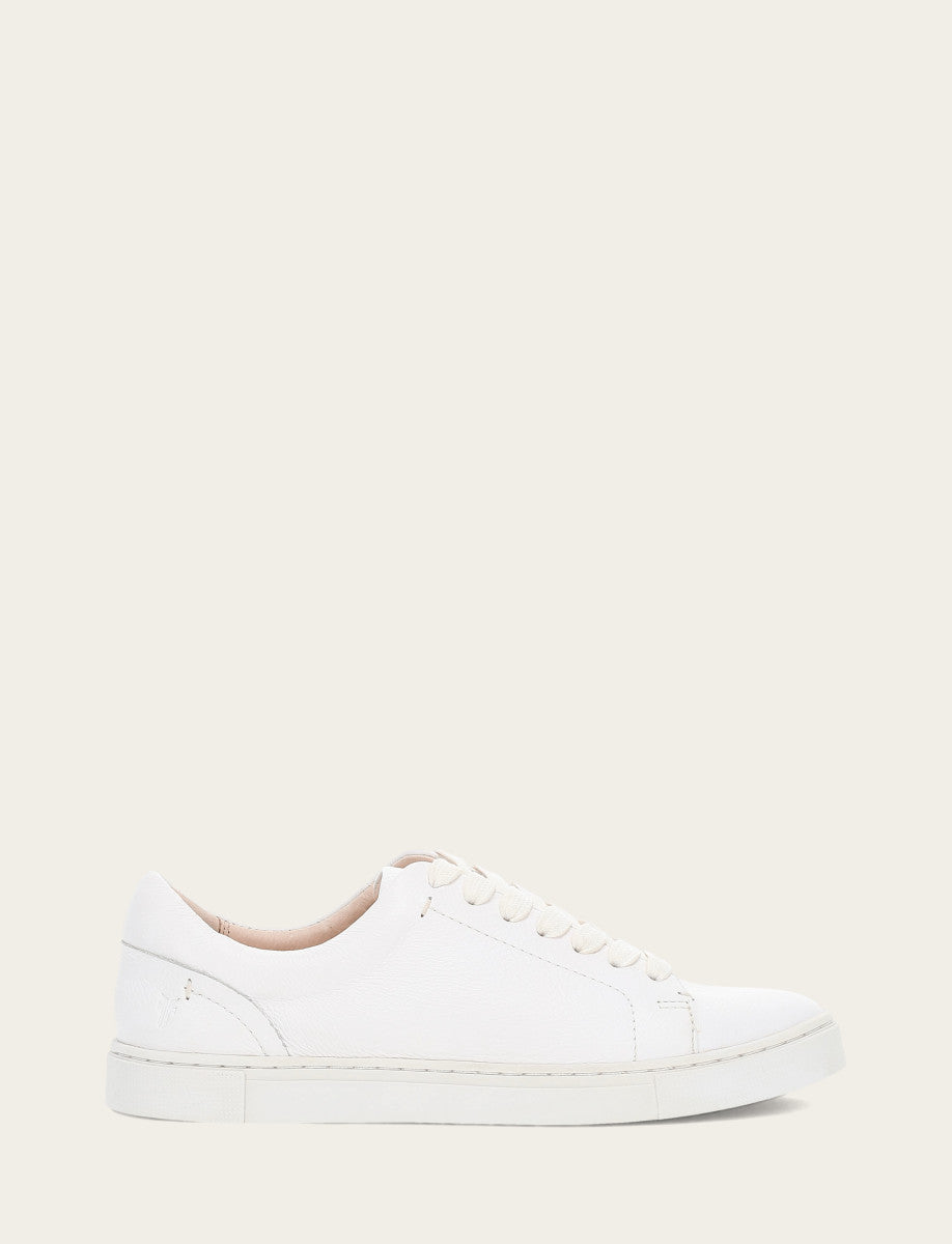 Women's White Ivy Low Lace Sneakers
