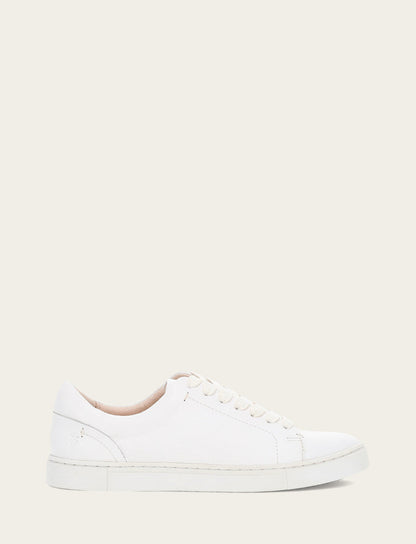 Women's White Ivy Low Lace Sneakers