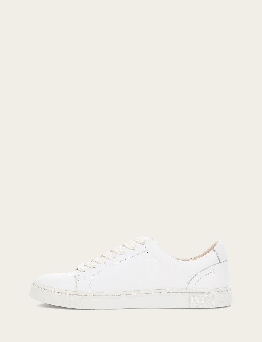 Women's White Ivy Low Lace Sneakers