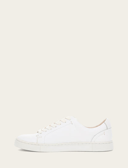 Women's White Ivy Low Lace Sneakers