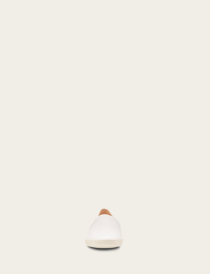 Women's White Melanie Slip On Sneakers
