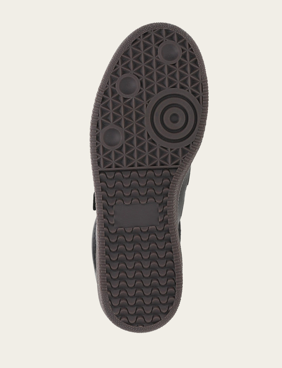 Women's Black Milly 3 Strap Sneakers