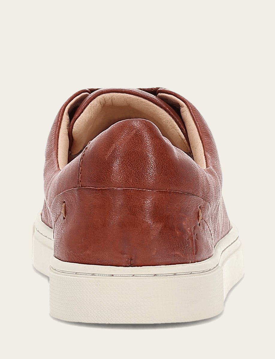 Women's Cognac Ivy Low Lace Sneakers