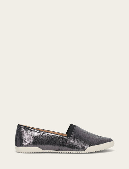 Women's Pewter Mirror Melanie Slip On Sneakers