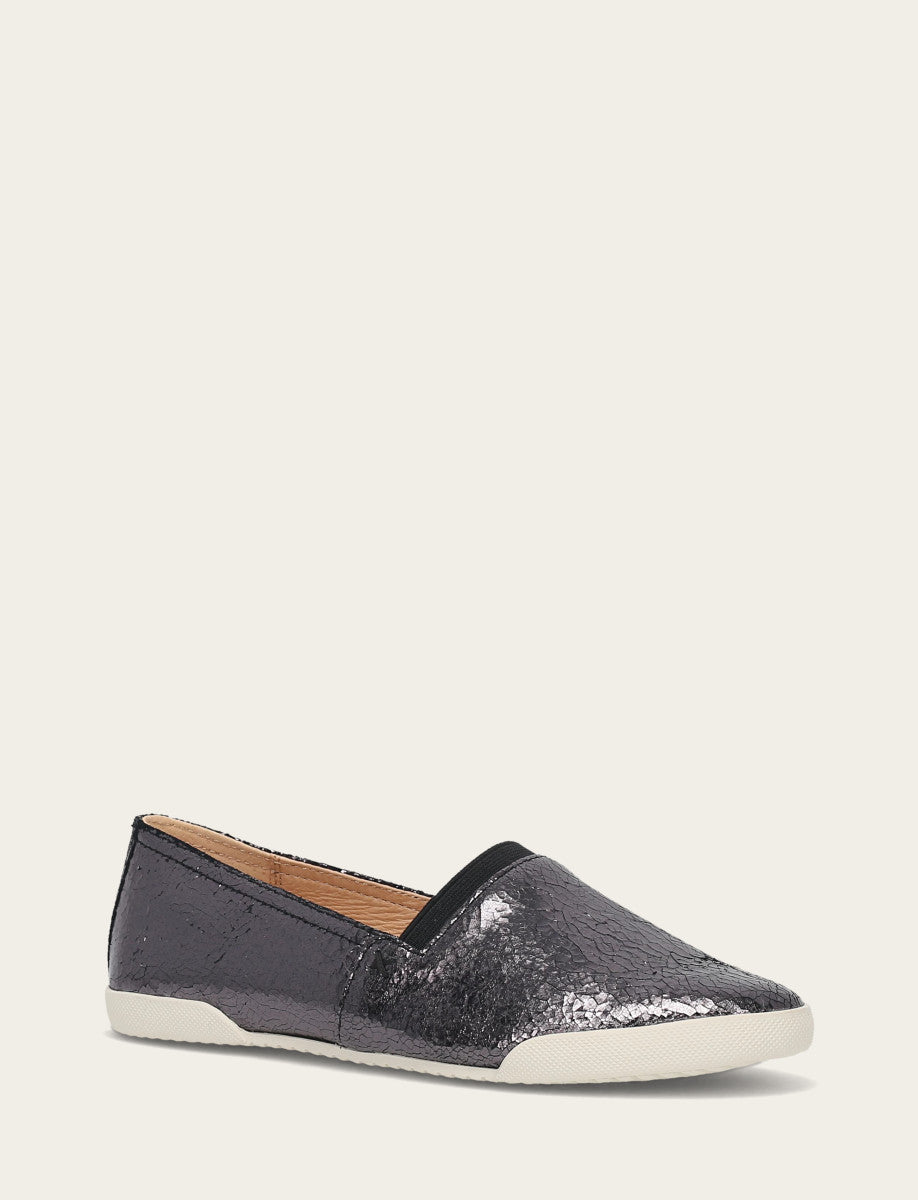 Women's Pewter Mirror Melanie Slip On Sneakers