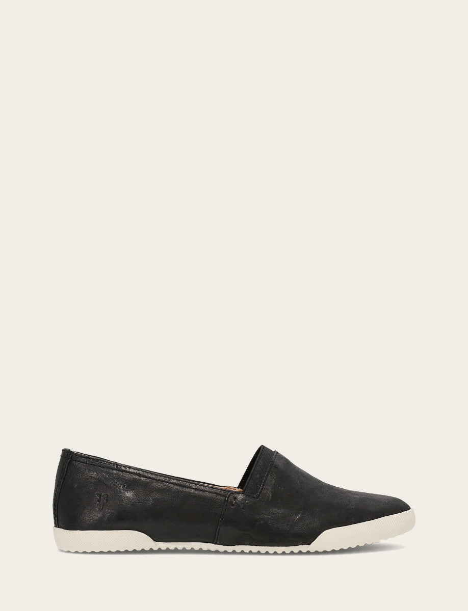 Women's Black Melanie Slip On Sneakers