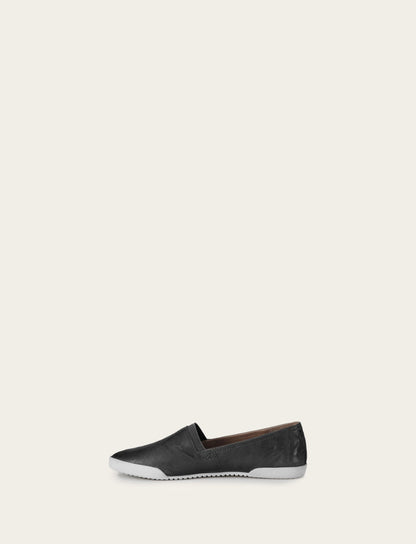 Women's Black Melanie Slip On Sneakers