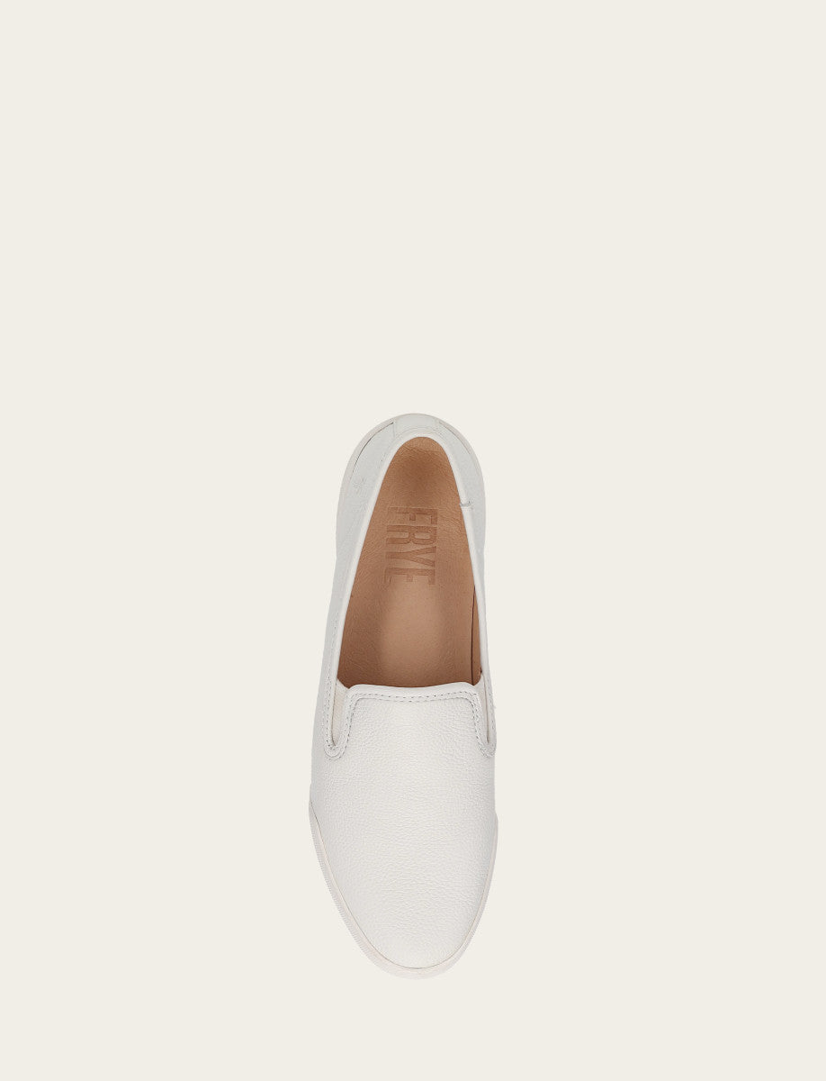 Women's White Mia Slip On Sneakers