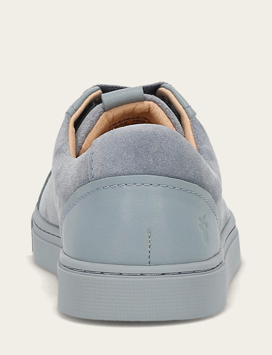 Women's Steel Blue Ivy Court Low Lace Sneakers