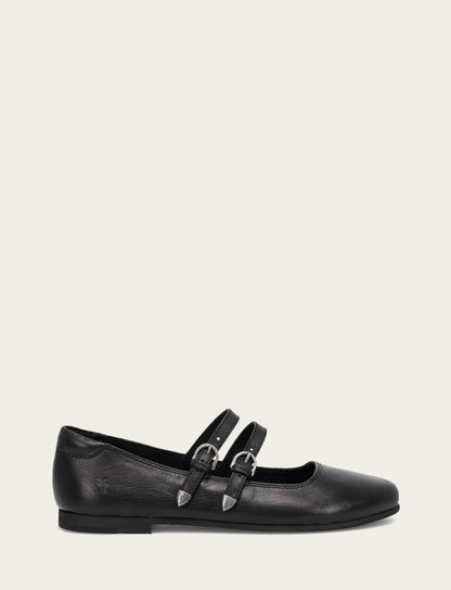 Women's Black Carson Multi Mary Jane Flats