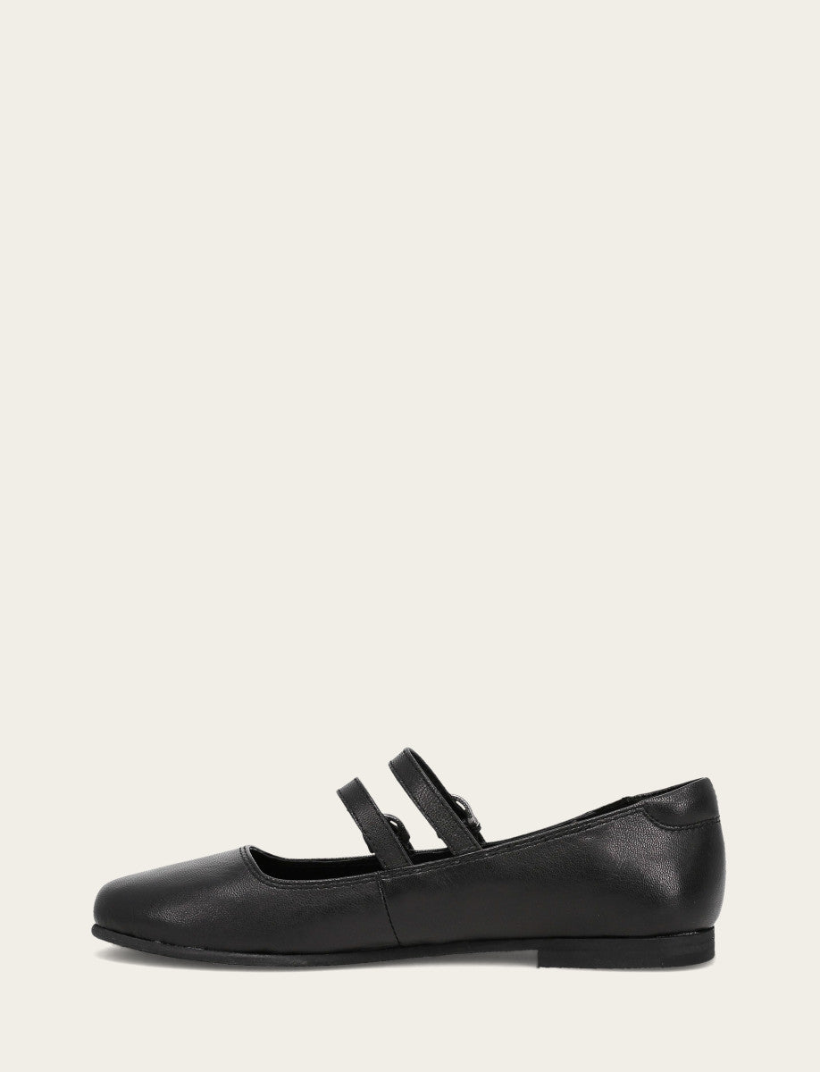 Women's Black Carson Multi Mary Jane Flats