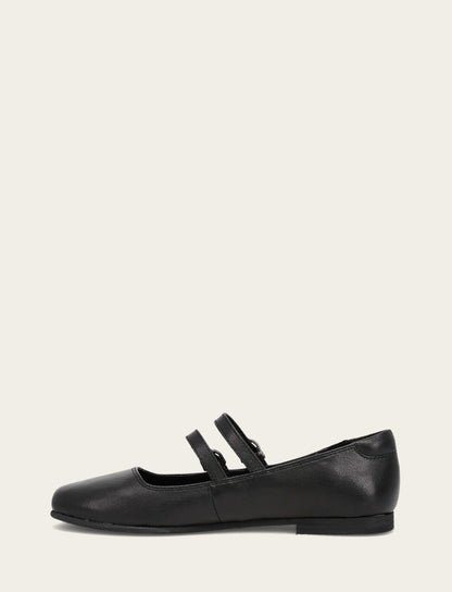 Women's Black Carson Multi Mary Jane Flats