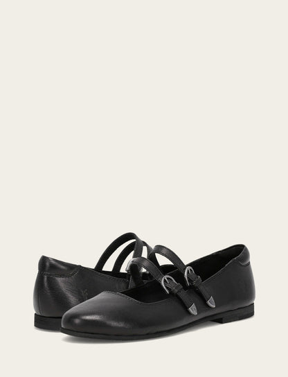 Women's Black Carson Multi Mary Jane Flats