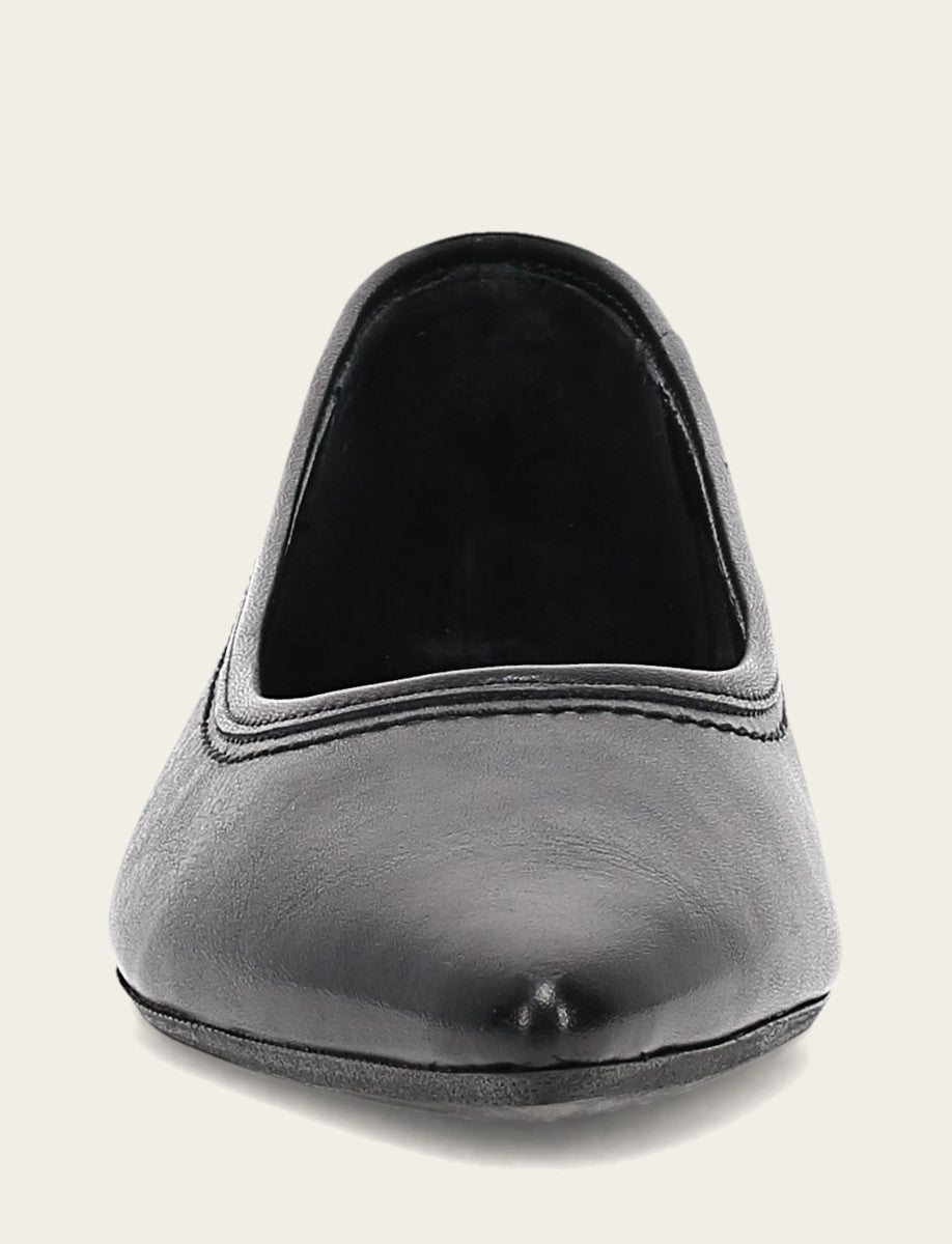 Women's Black Heather Ballet Flats