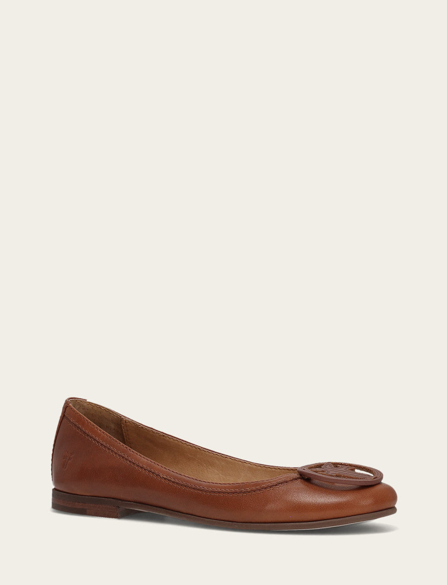Women's Cinnamon Carson Logo Ballet Shoe